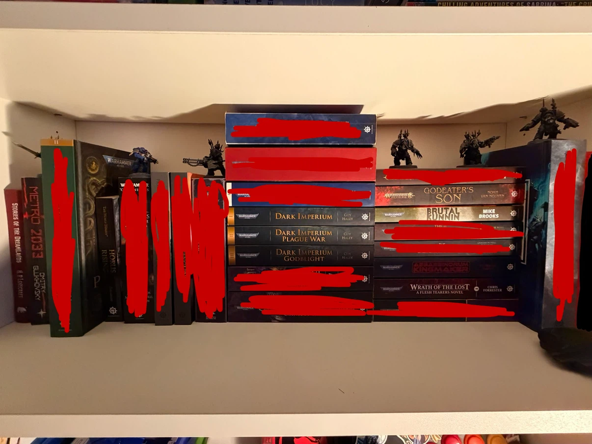 Warhammer 40K Black Library Books