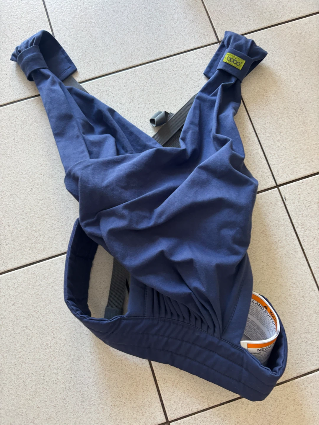 Boba Bliss Baby Wrap Carrier - Navy Blue - photo 5