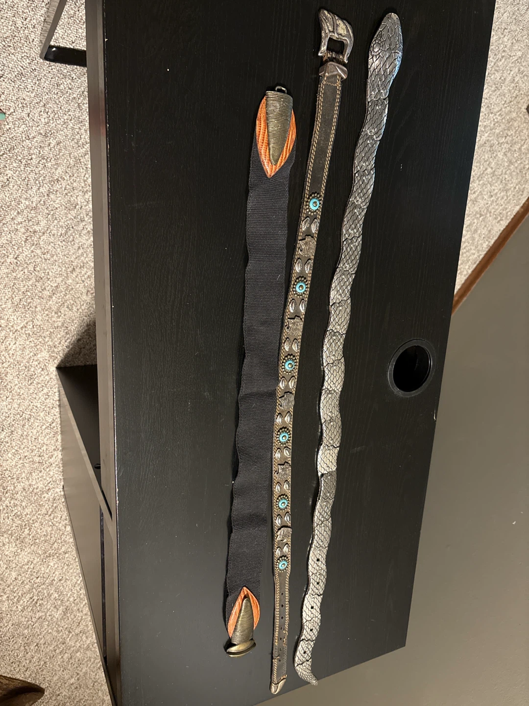 Three Decorative Fashion Belts