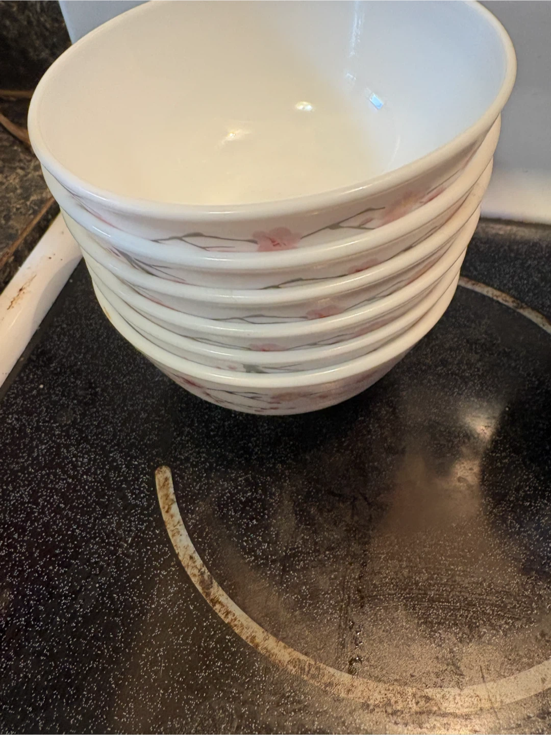 EMF Opal Glassware Bowls and Saucers - photo 4