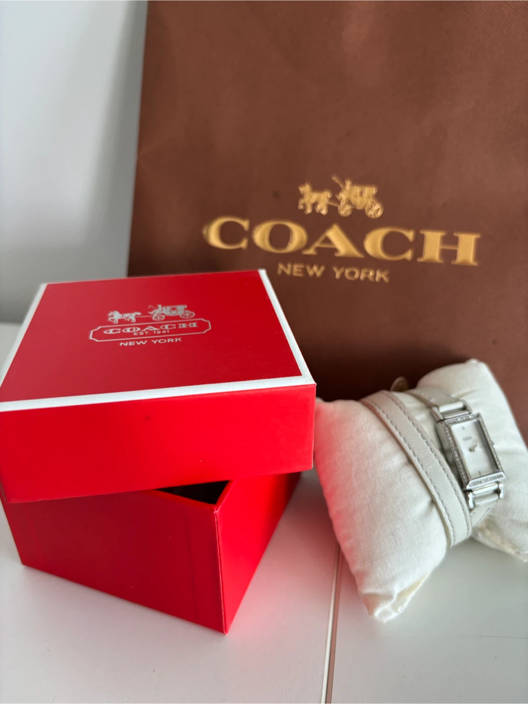Coach white/silver Watch - photo 3