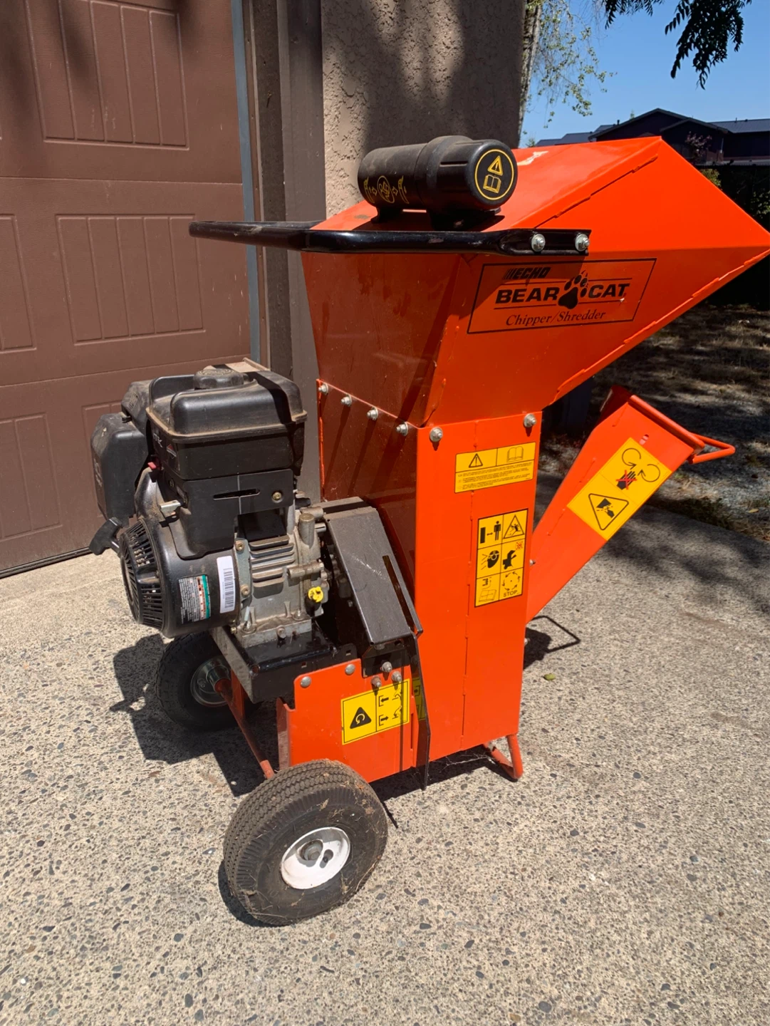 Echo Bear Cat Chipper/Shredder Model 70080