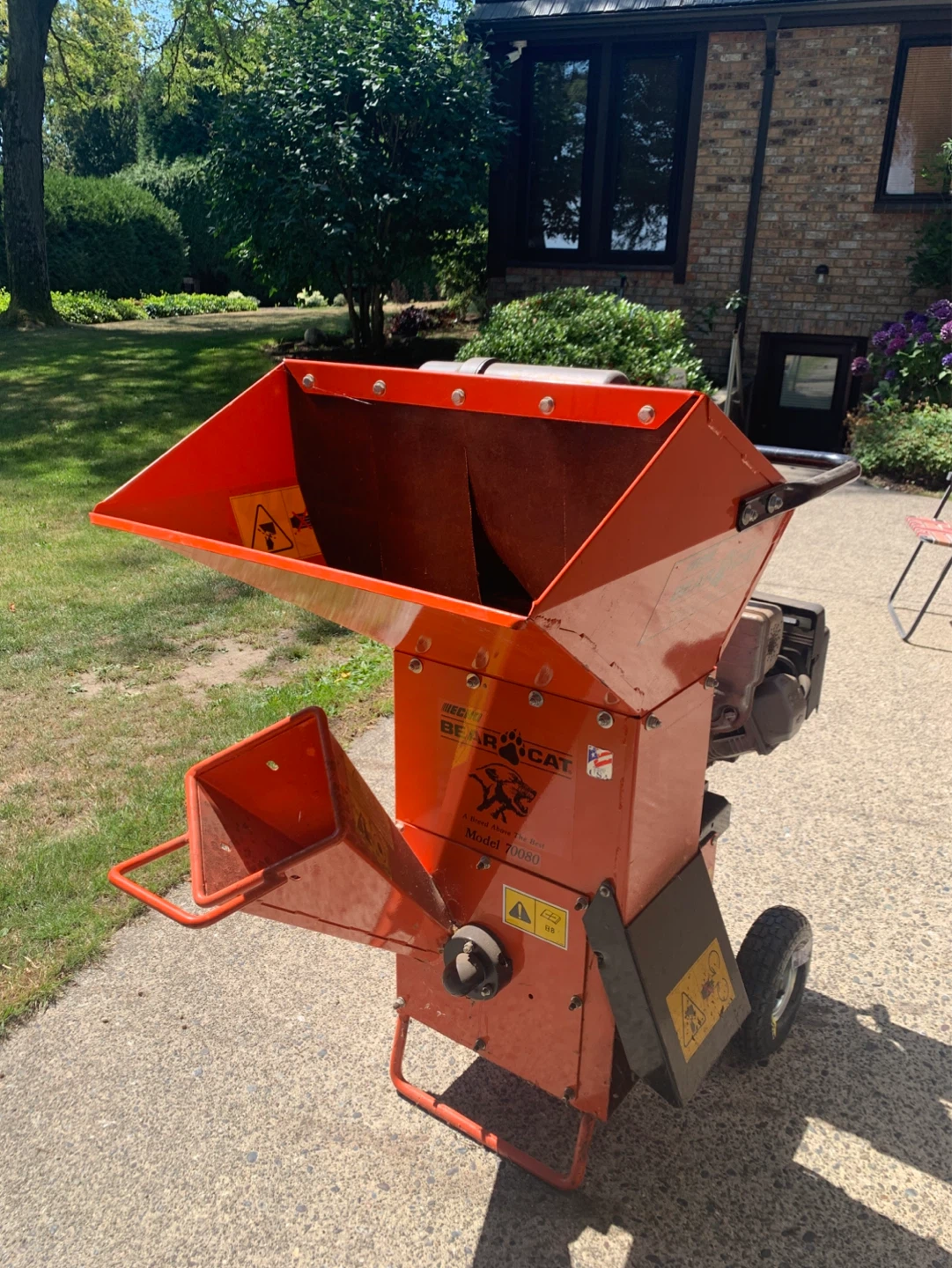 Echo Bear Cat Chipper/Shredder Model 70080 - photo 4