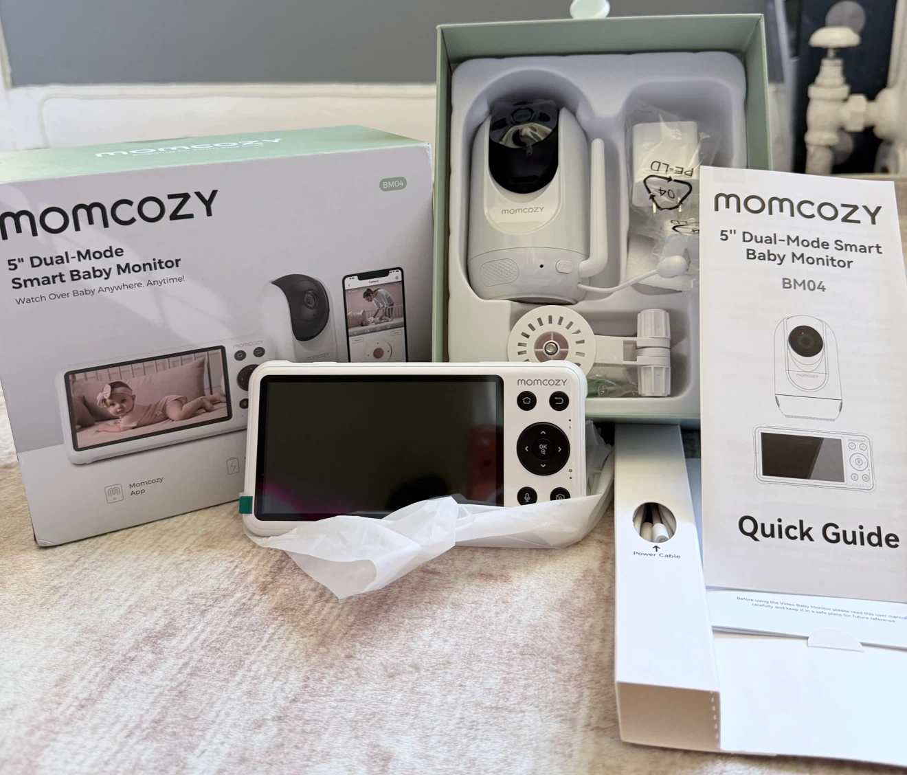 Momcozy 5 Dual-Mode Smart Baby Monitor BM04 Price Firm
