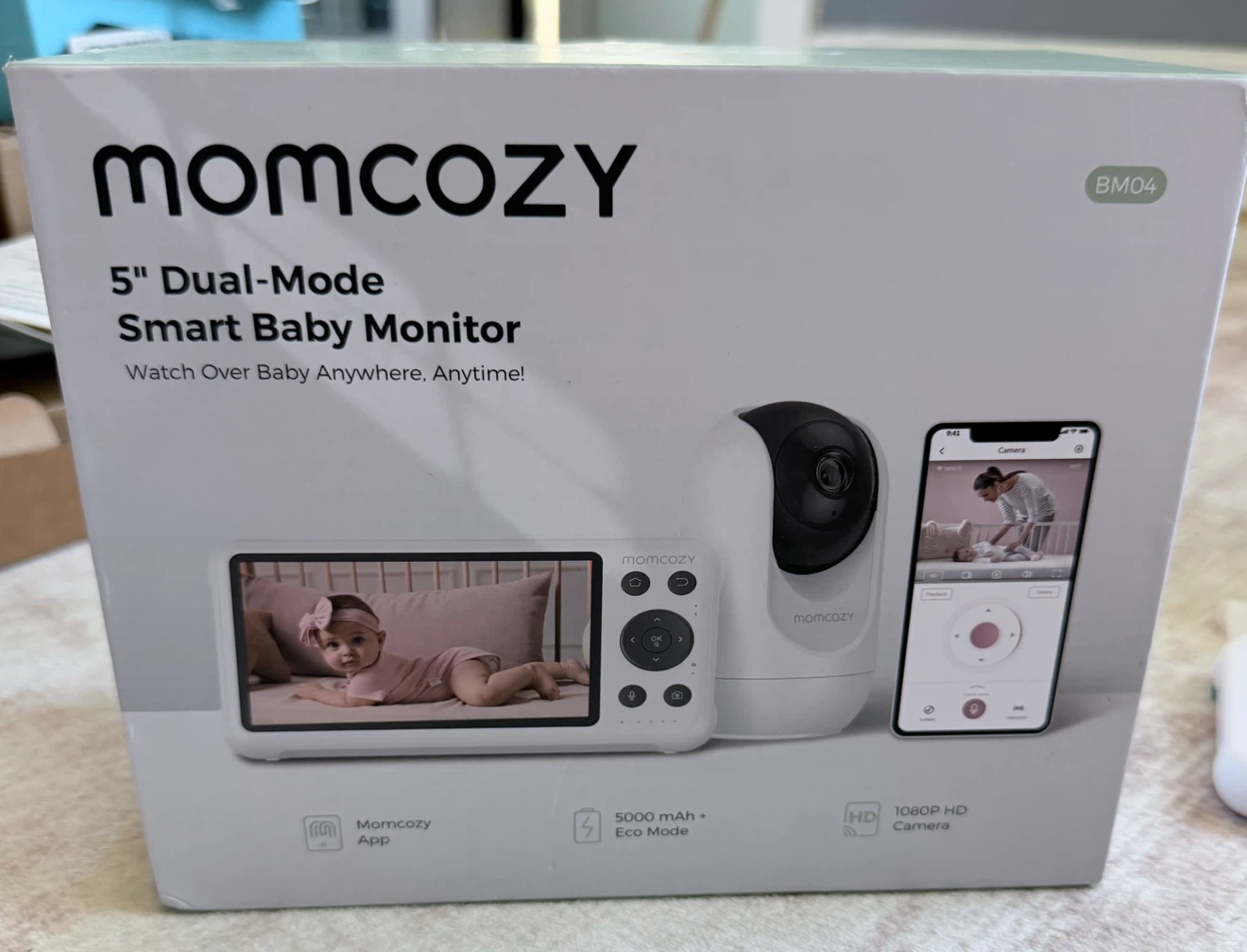 Momcozy 5 Dual-Mode Smart Baby Monitor BM04 Price Firm - photo 2
