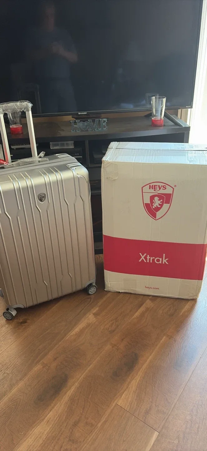 HEYS XtraK Silver Spinner Luggage
