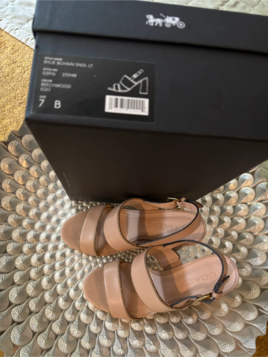 Coach Kylie Block Heel Sandals - photo 2
