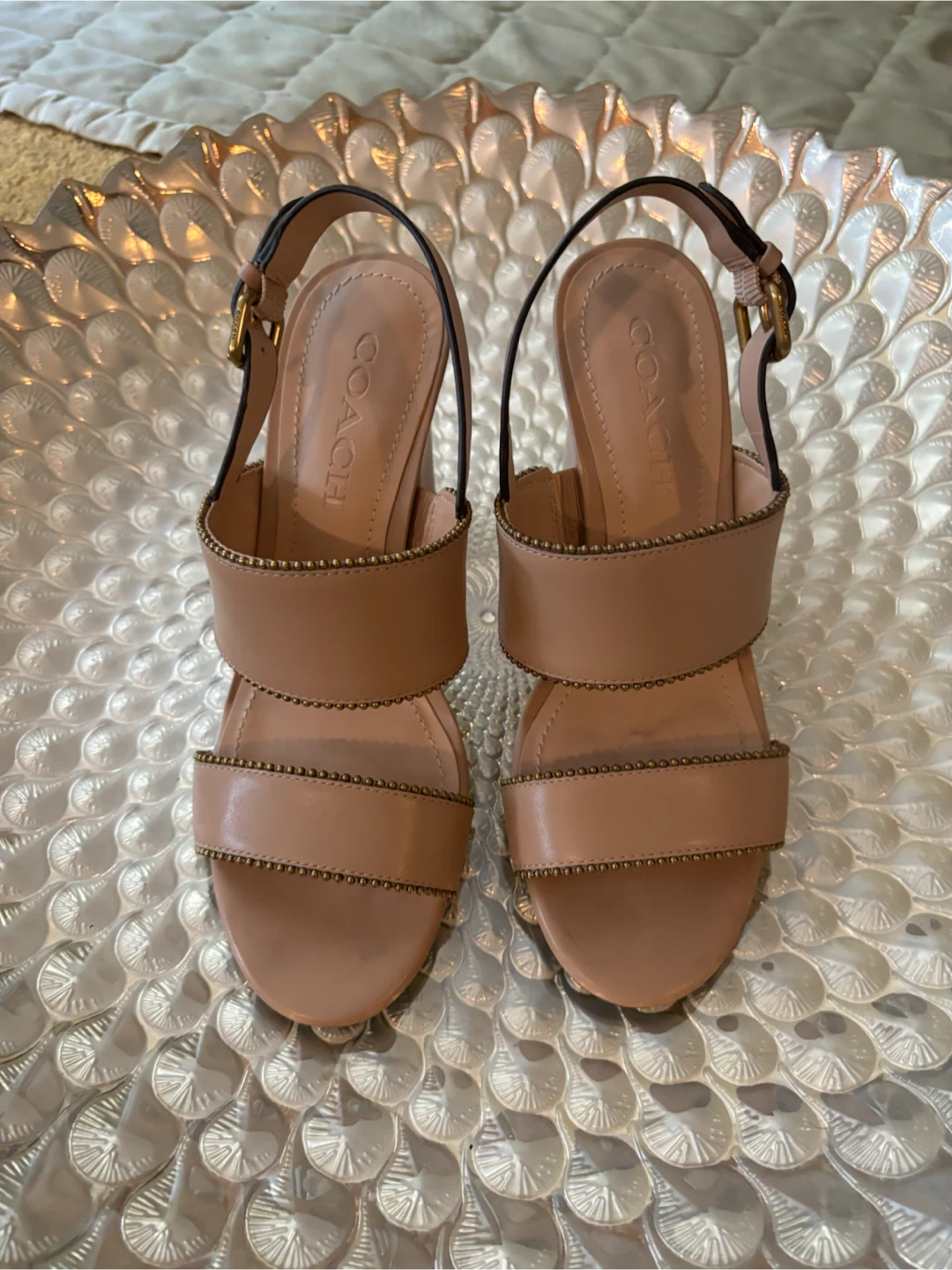 Coach Kylie Block Heel Sandals - photo 3