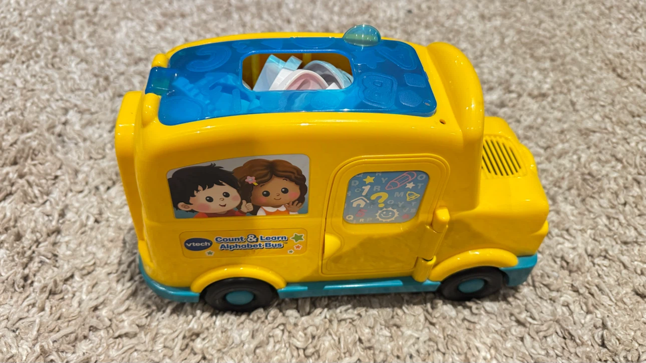 VTech Count & Learn Alphabet Bus Toy