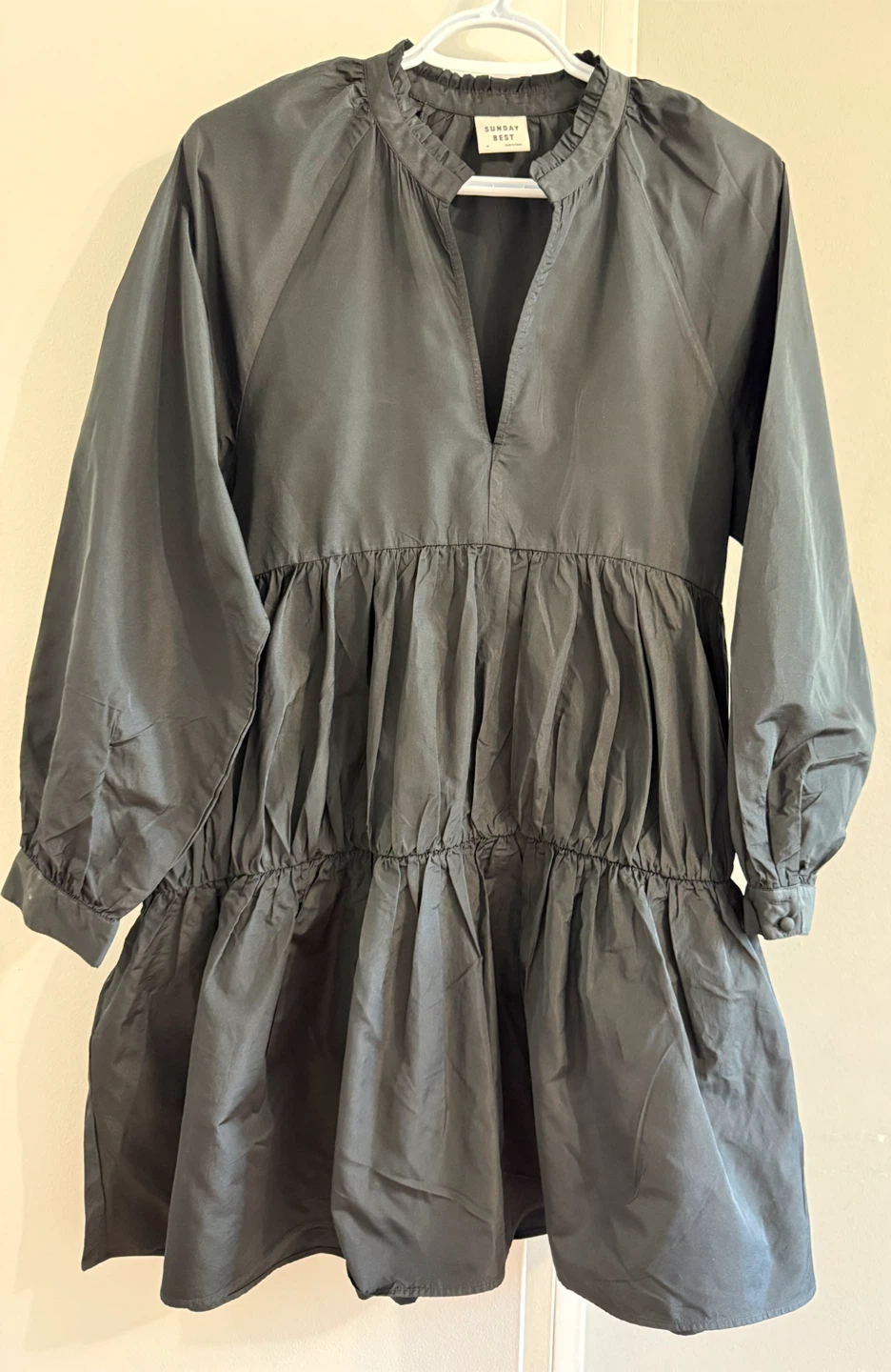 Sunday Best Black Tiered Dress - photo 2