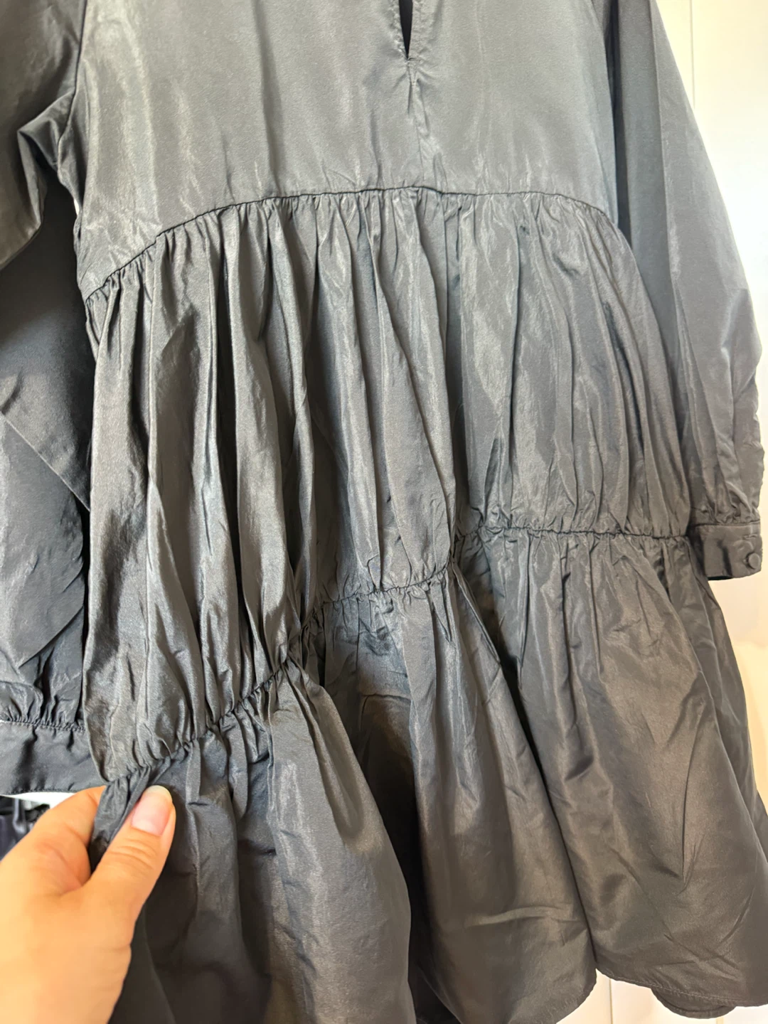 Sunday Best Black Tiered Dress - photo 5