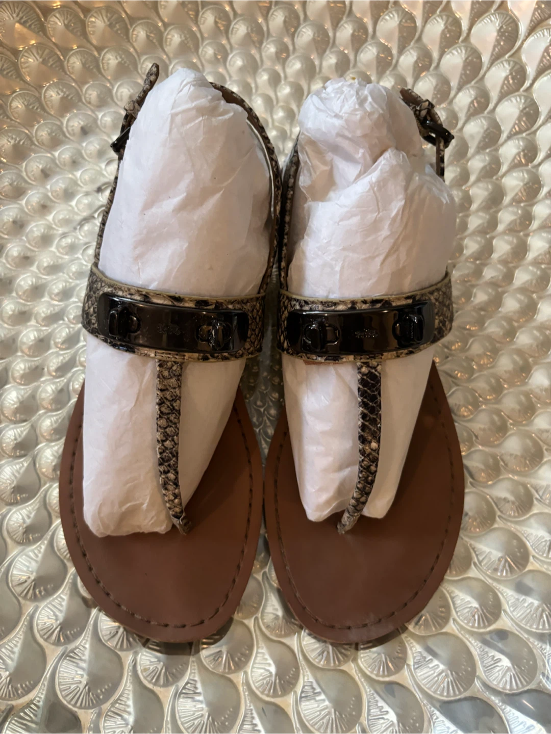 Coach Thong Sandals - Size 6.5 - photo 3