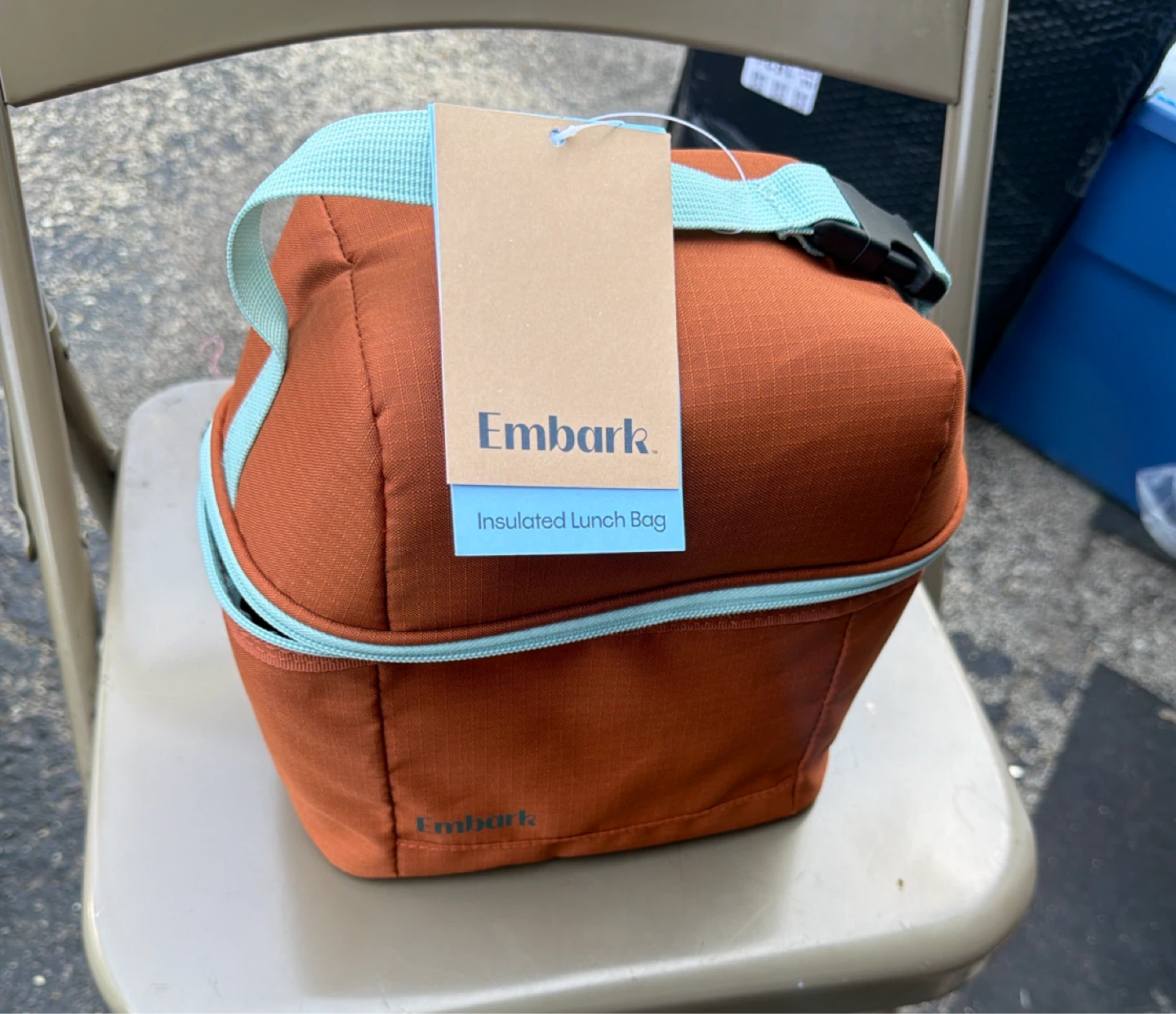 Embark Insulated Lunch Bag - Orange
