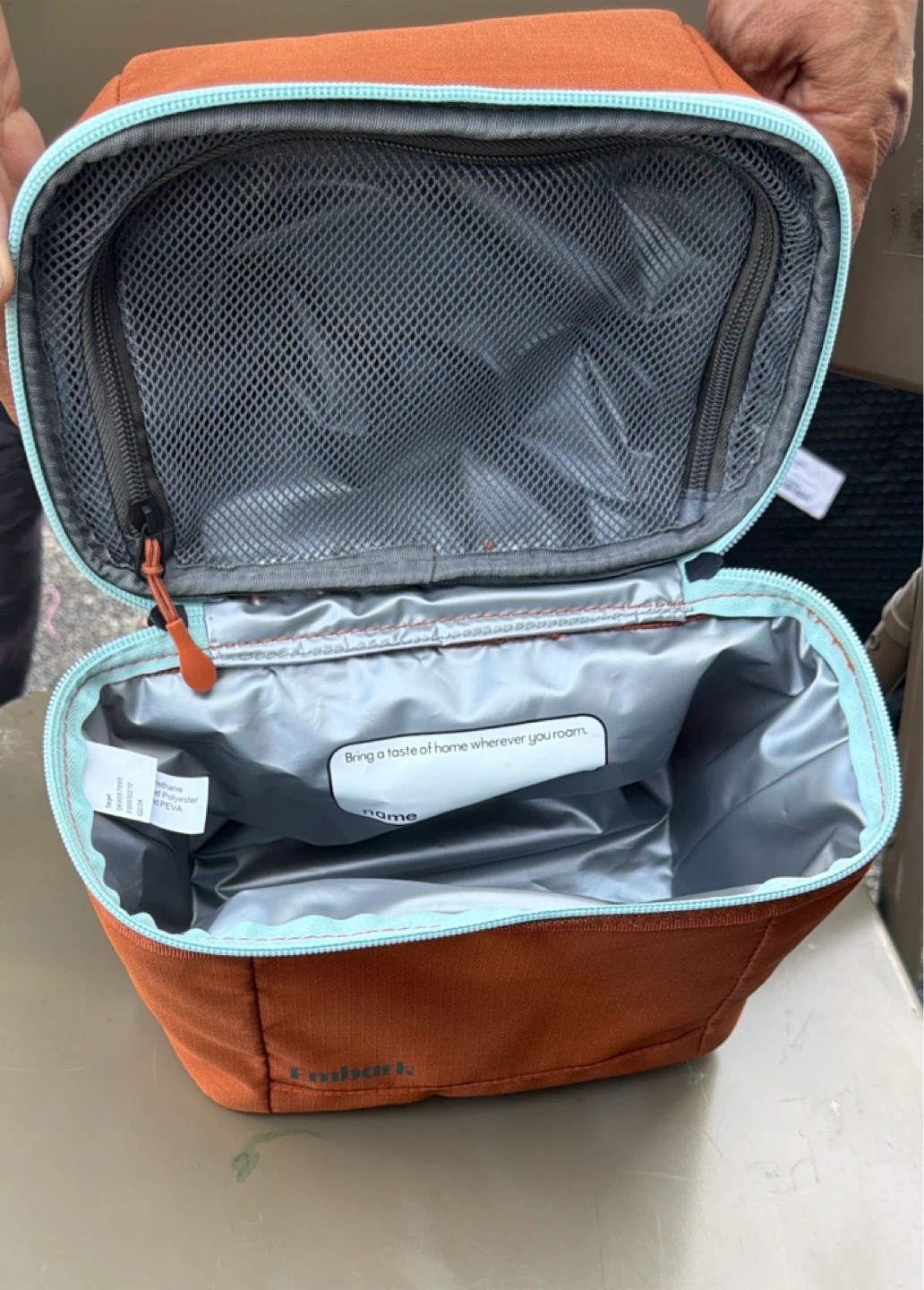 Embark Insulated Lunch Bag - Orange - photo 2
