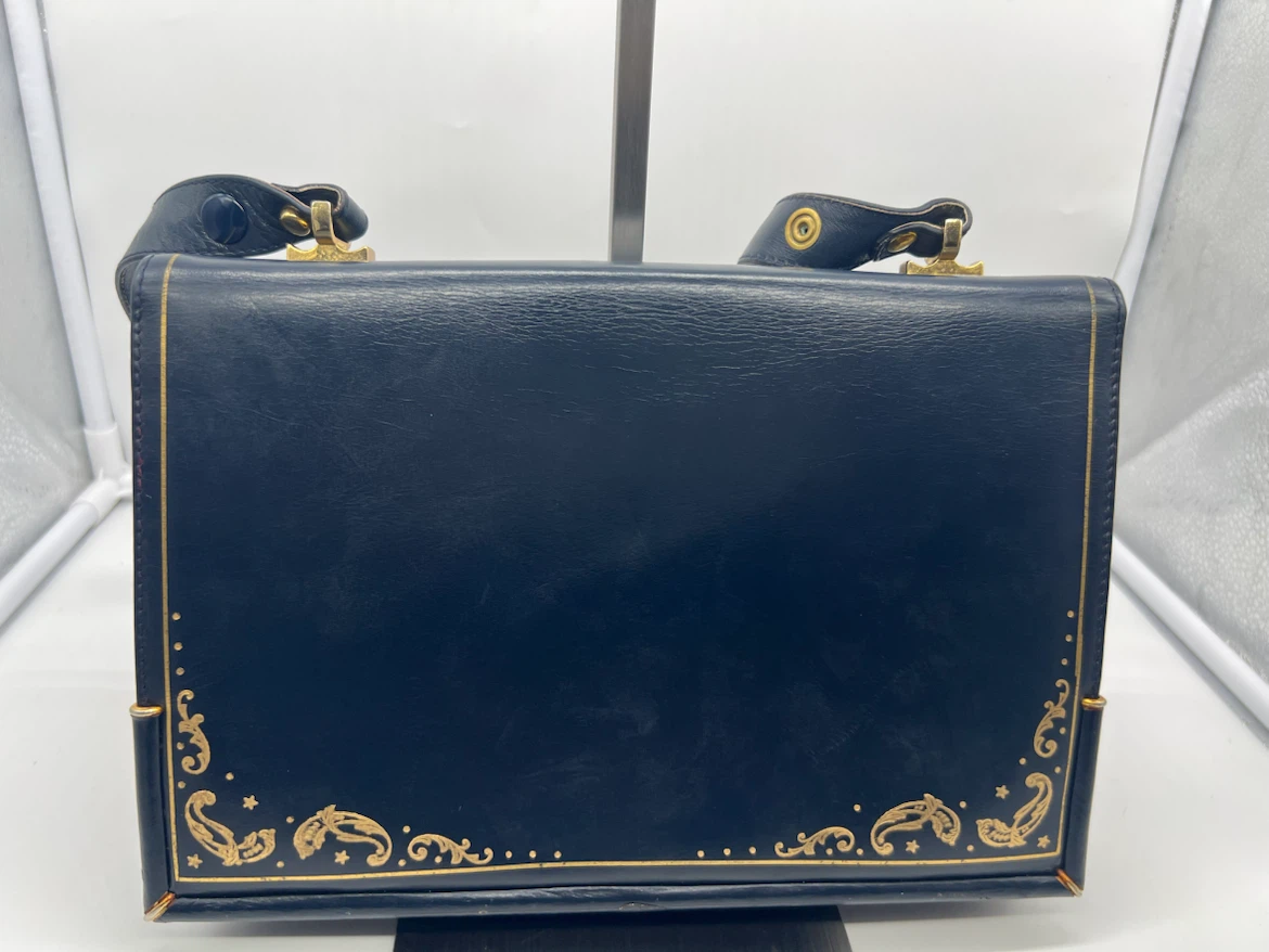 Unique Vintage Made in Italy School of Leather Bag - photo 4