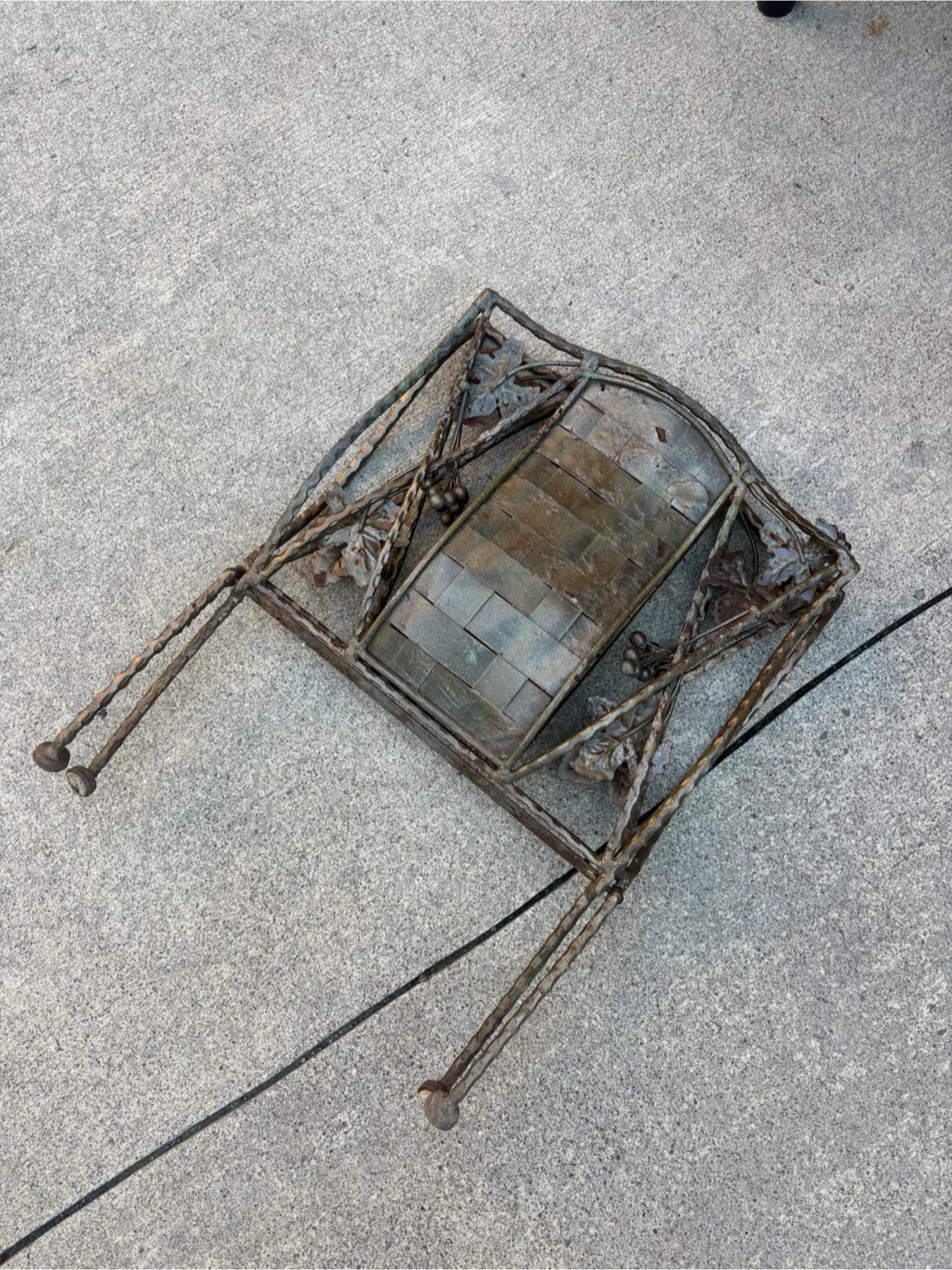 Wrought Iron Decorative Log Holder