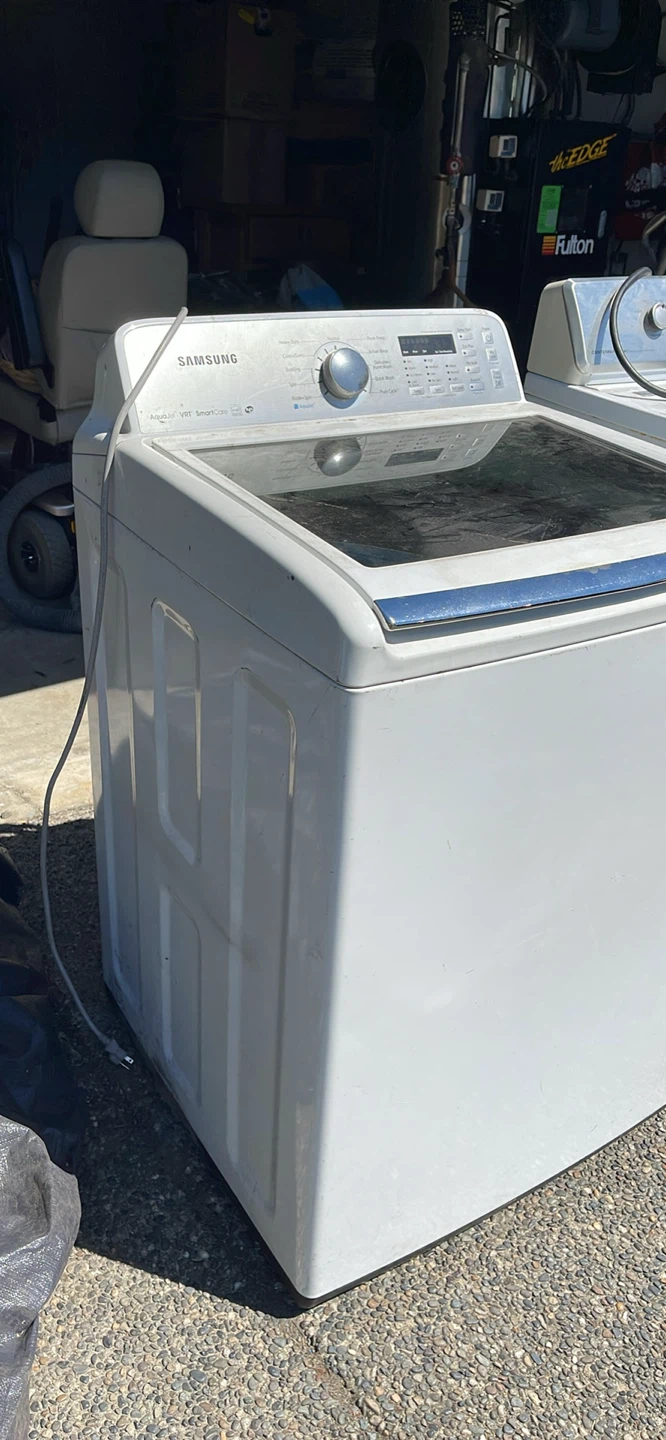 Samsung Top Load Washer & Whirlpool Electric Dryer