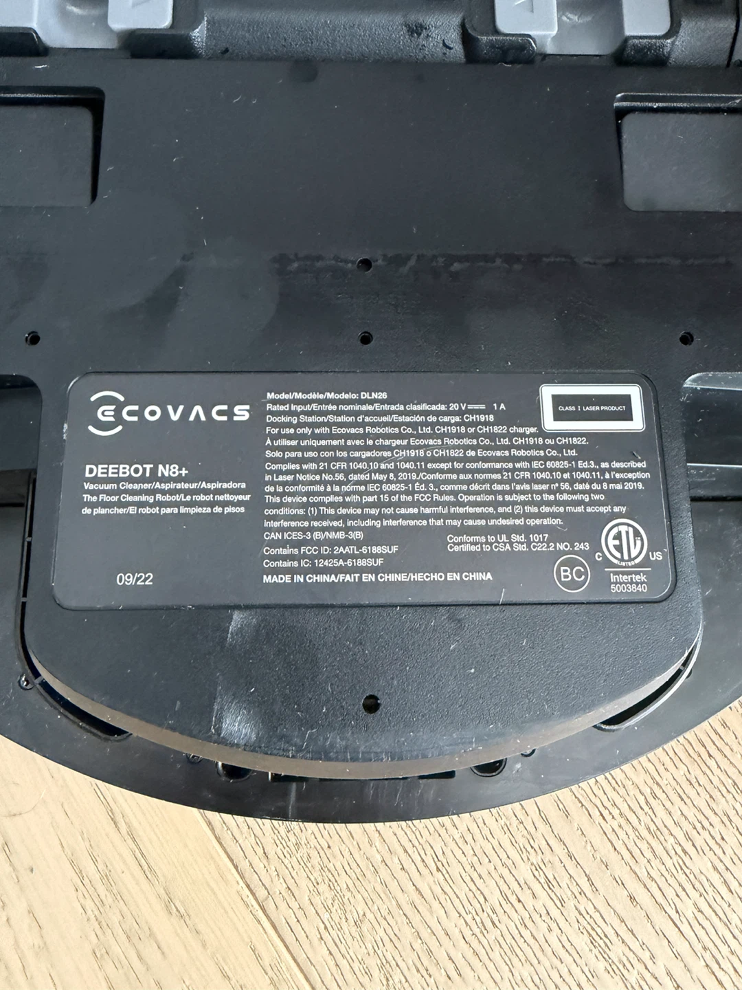 Ecovacs Deebot N8+ Robot Vacuum & Mop with Auto-Empty Station - photo 5