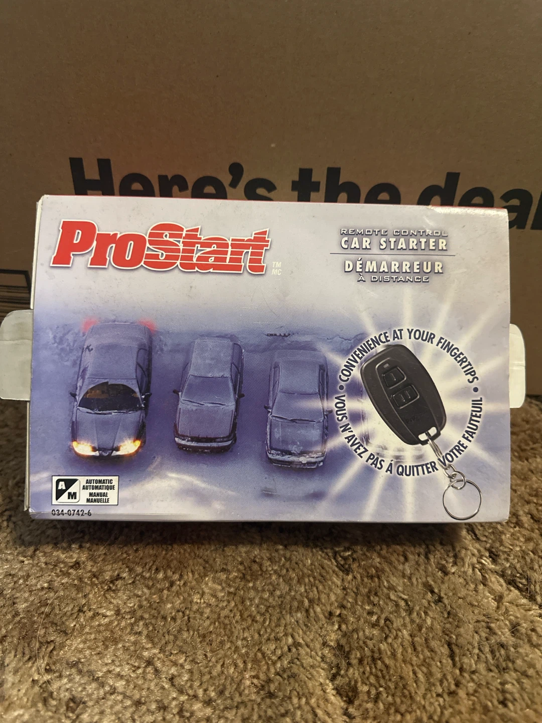 ProStart Remote Control Car Starter