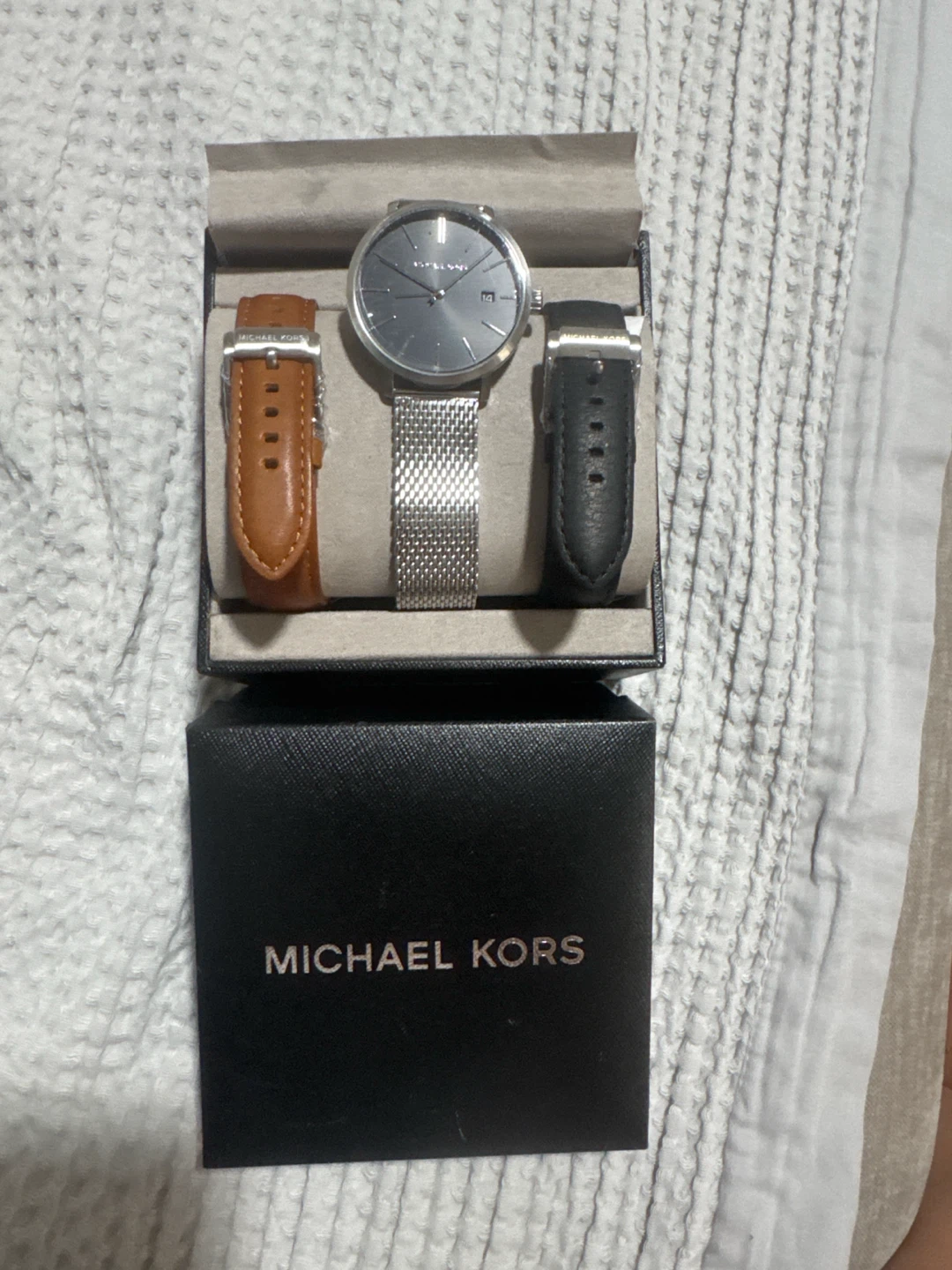 Michael Kors Watch Set with Interchangeable Bands