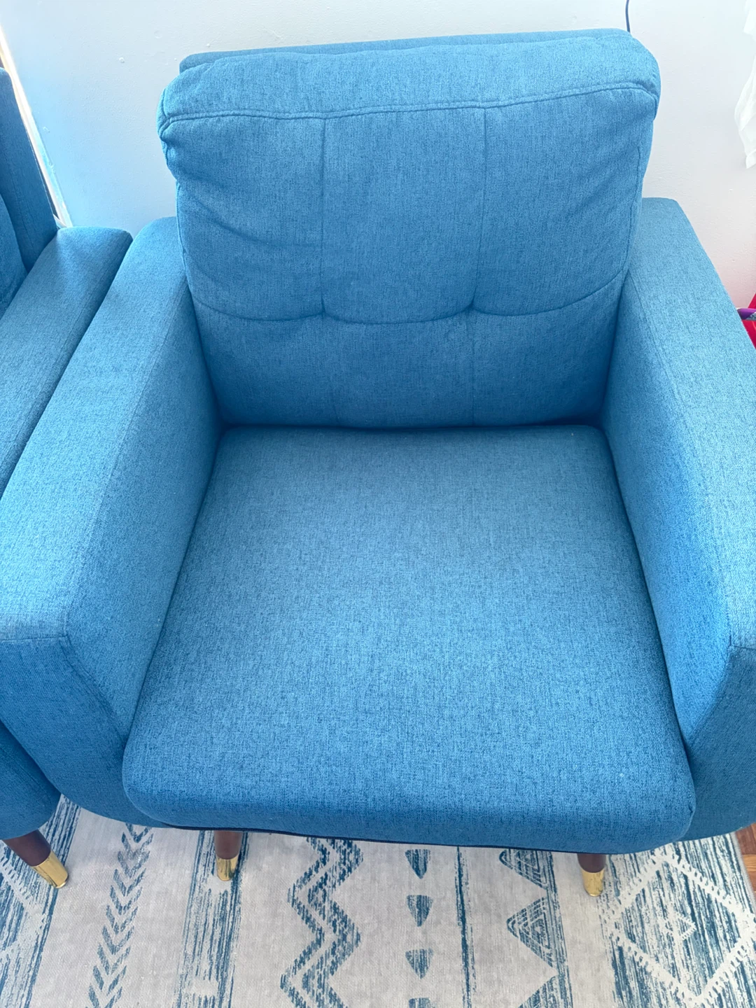 Armchair / Accent Chair - Navy Blue - photo 3