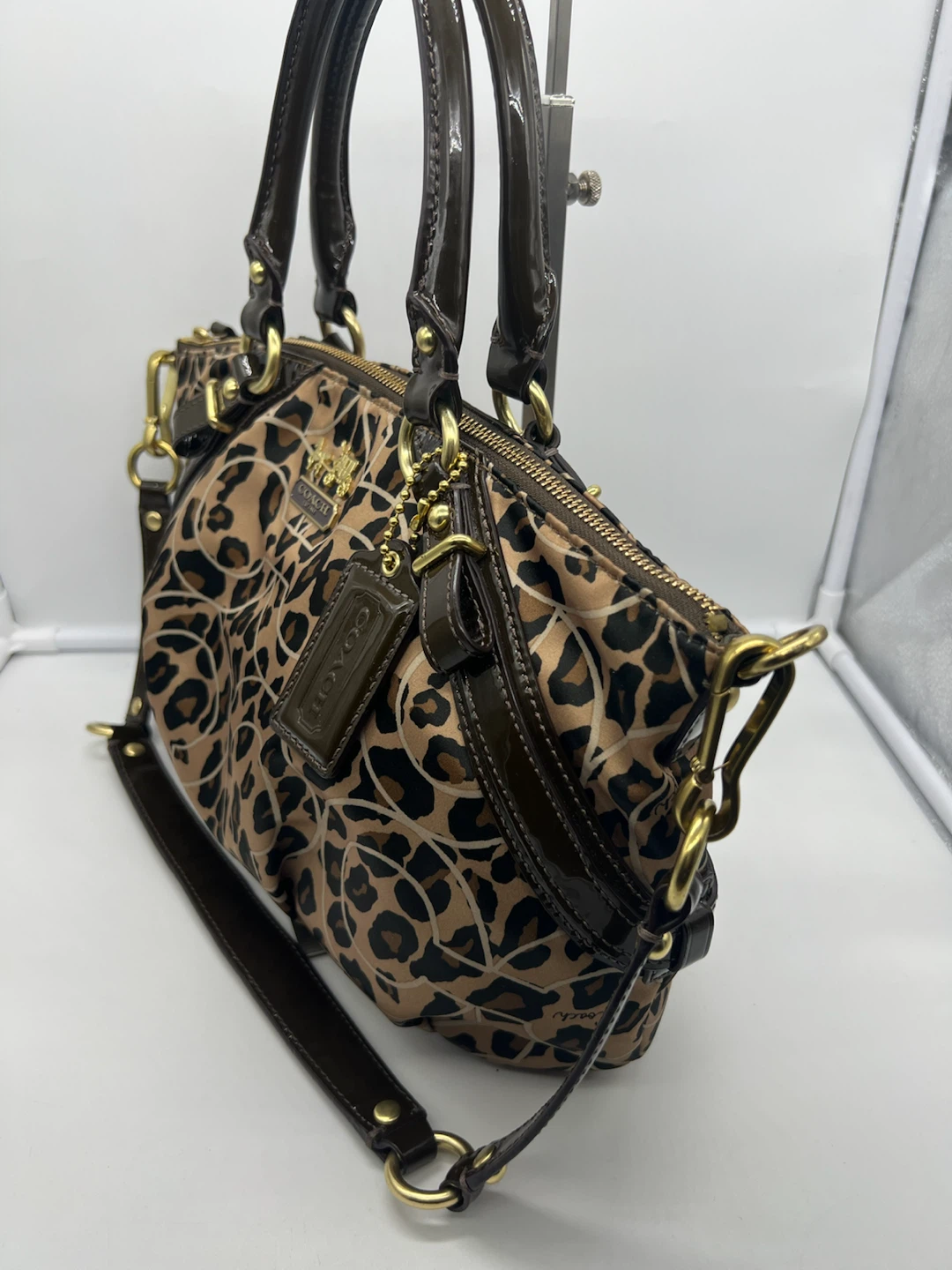 Coach Y2K Madison Ocelot Leopard Print Bag - photo 3