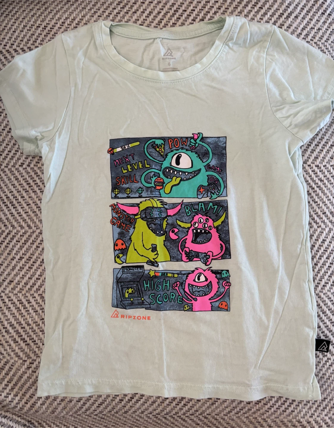 Kidzone monster tshirt