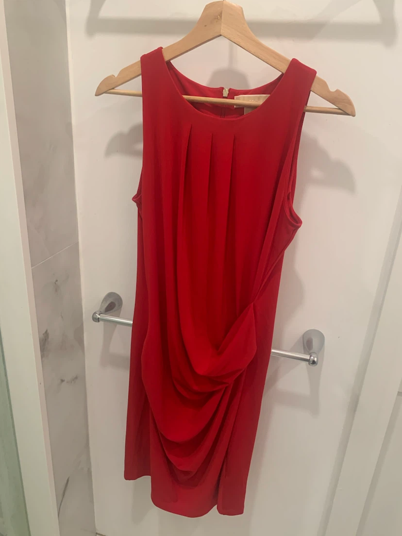 🌹💃 Michael Kors Red Dress Size Small ❤️ - photo 5