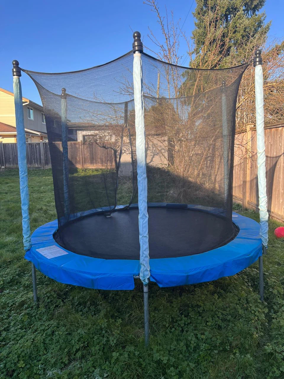 Trampoline with Safety Net