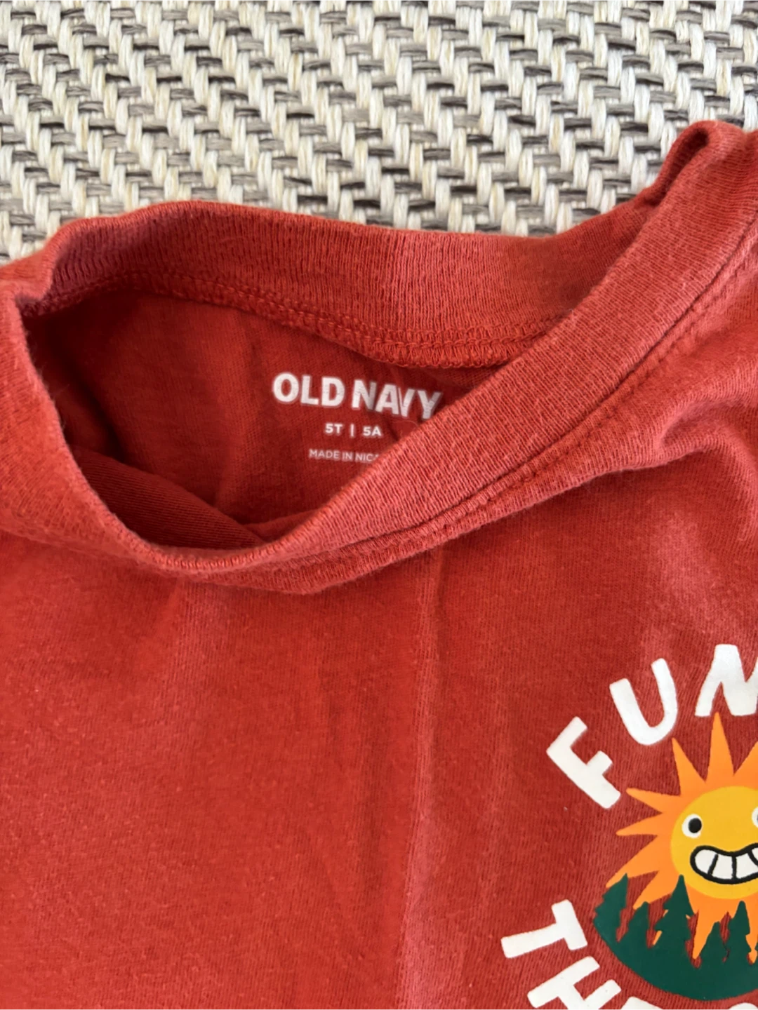 Old Navy Orange Long Sleeve T-Shirt - photo 2