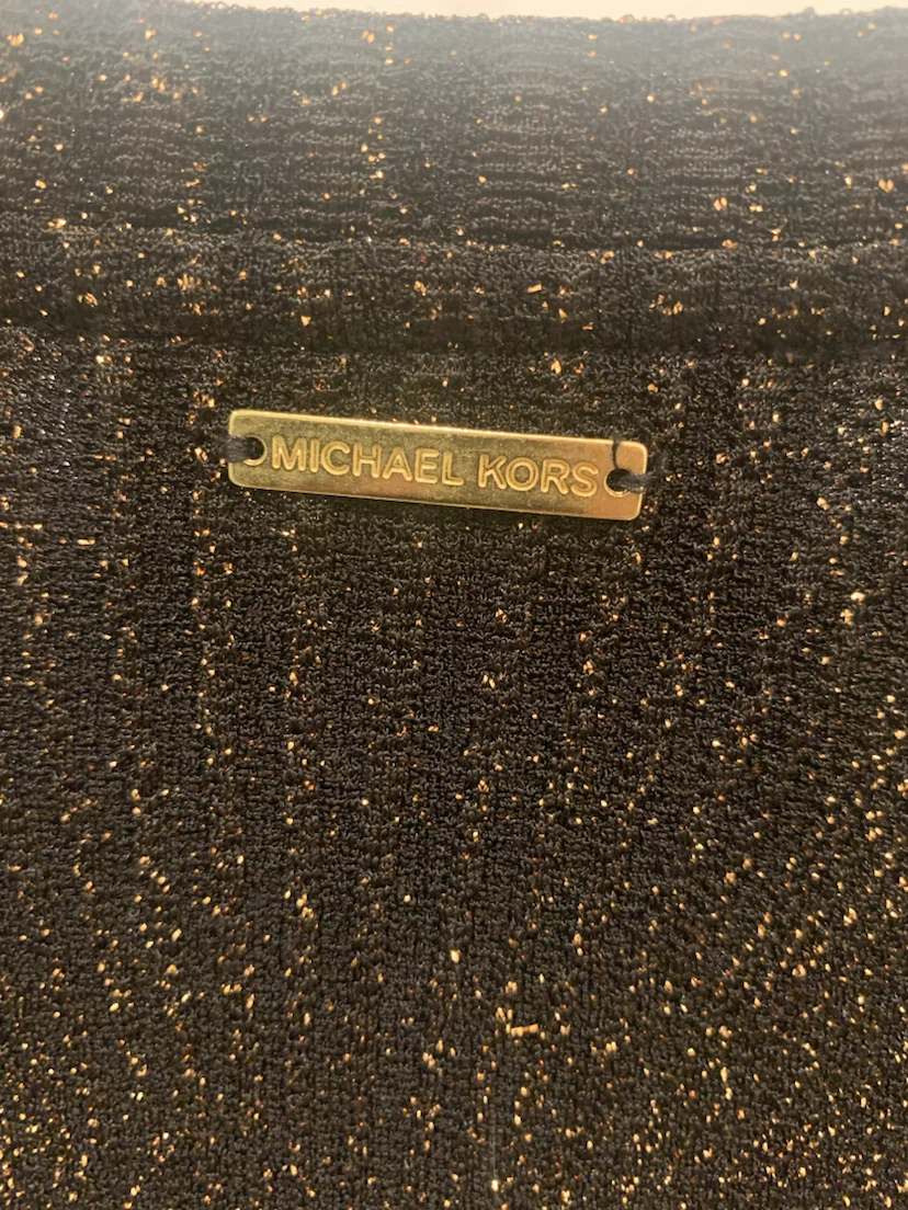 🌹 Michael Kors Black Glitter Dress XS/XP ❤️ - photo 4