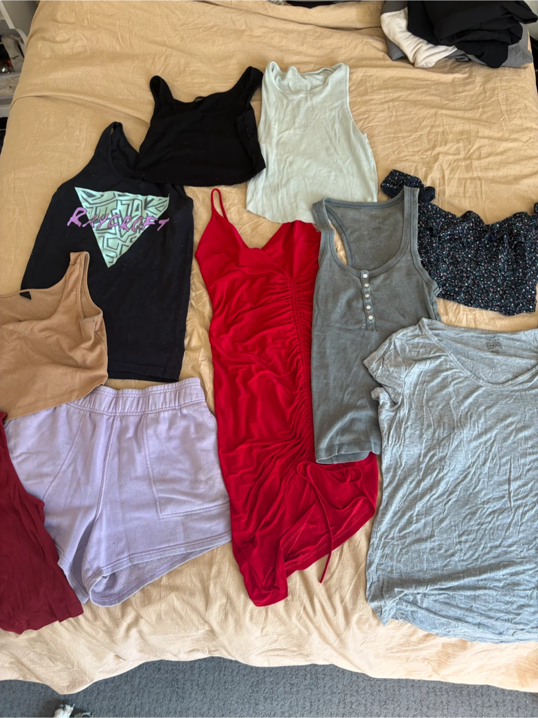 Women's Tank Tops and Shorts Bundle