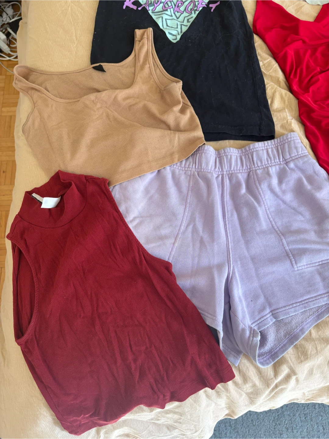 Women's Tank Tops and Shorts Bundle - photo 4