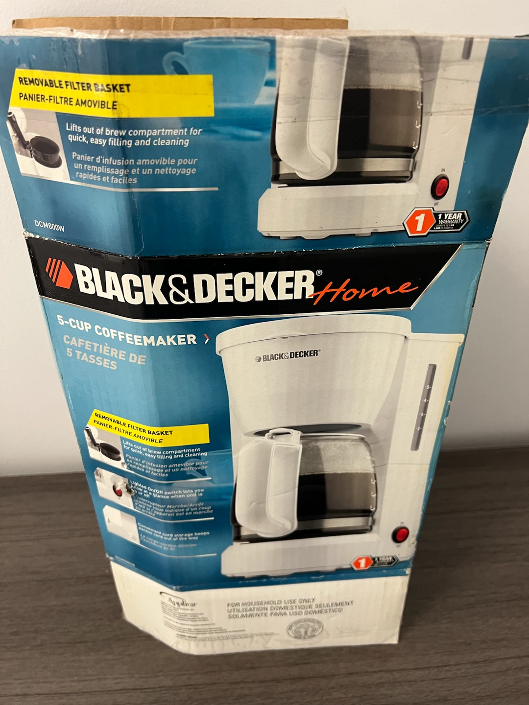 Black & Decker 5-Cup Coffeemaker