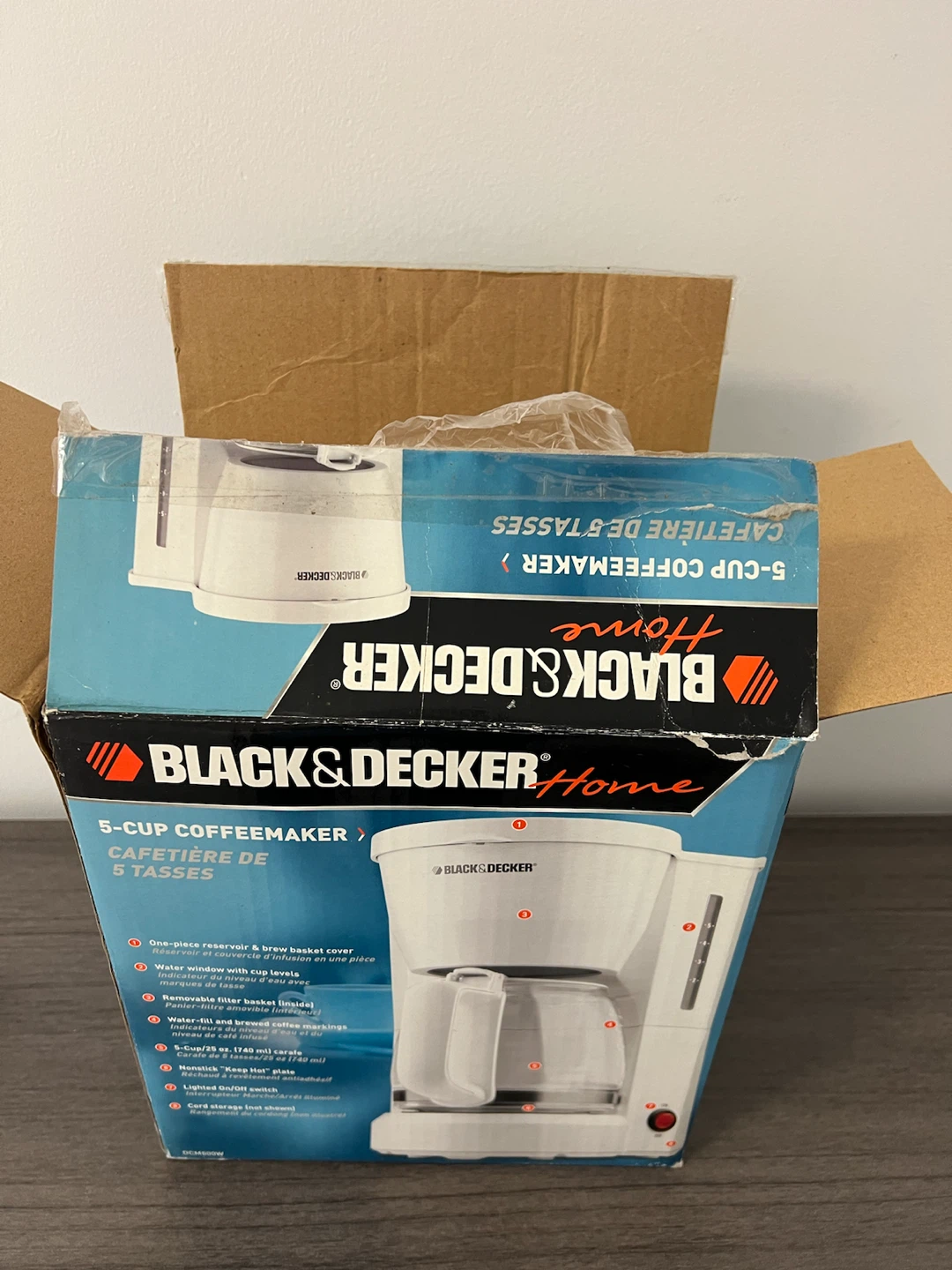 Black & Decker 5-Cup Coffeemaker - photo 2