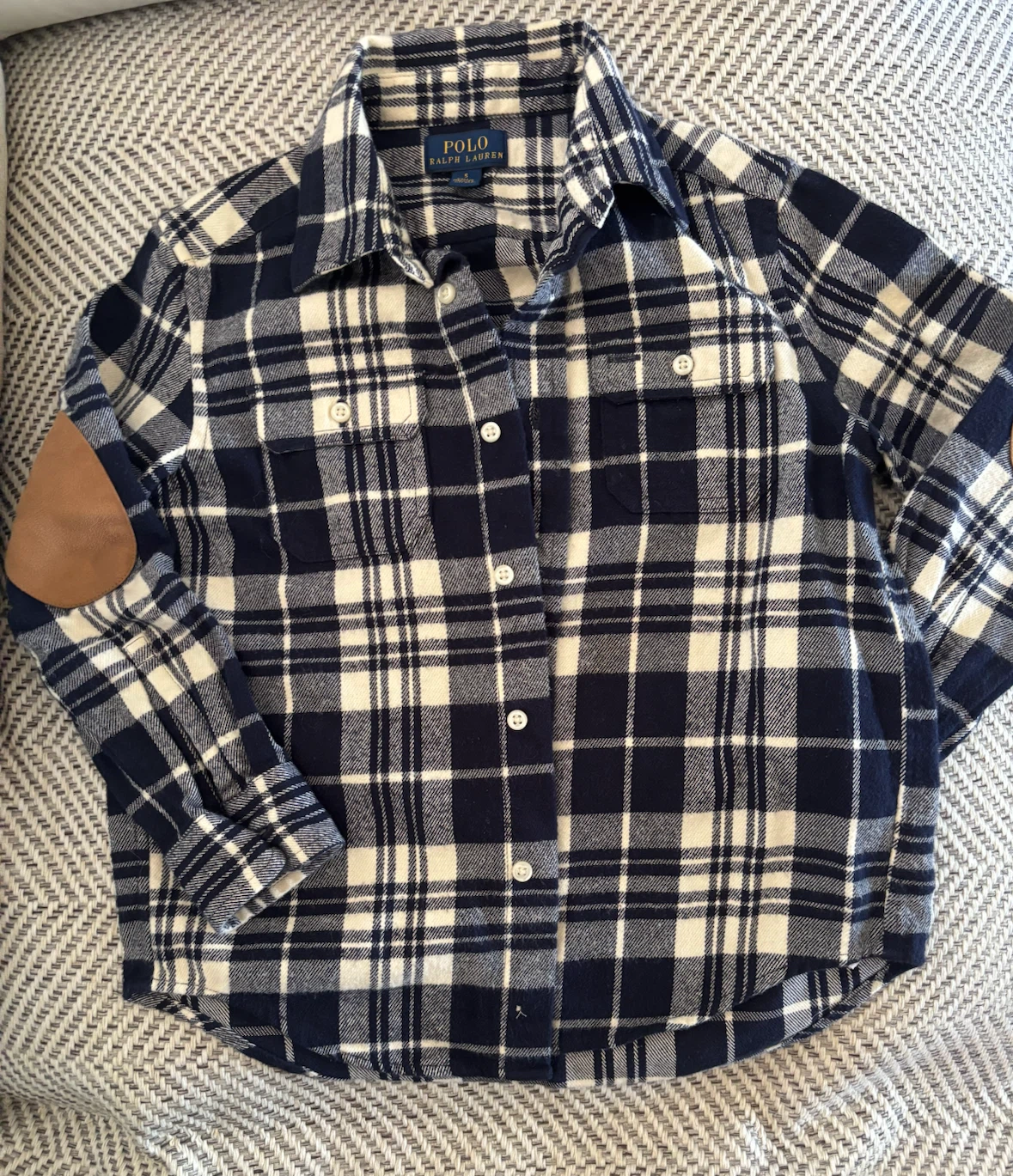 Polo Ralph Lauren Plaid Button-Up Shirt Size S
