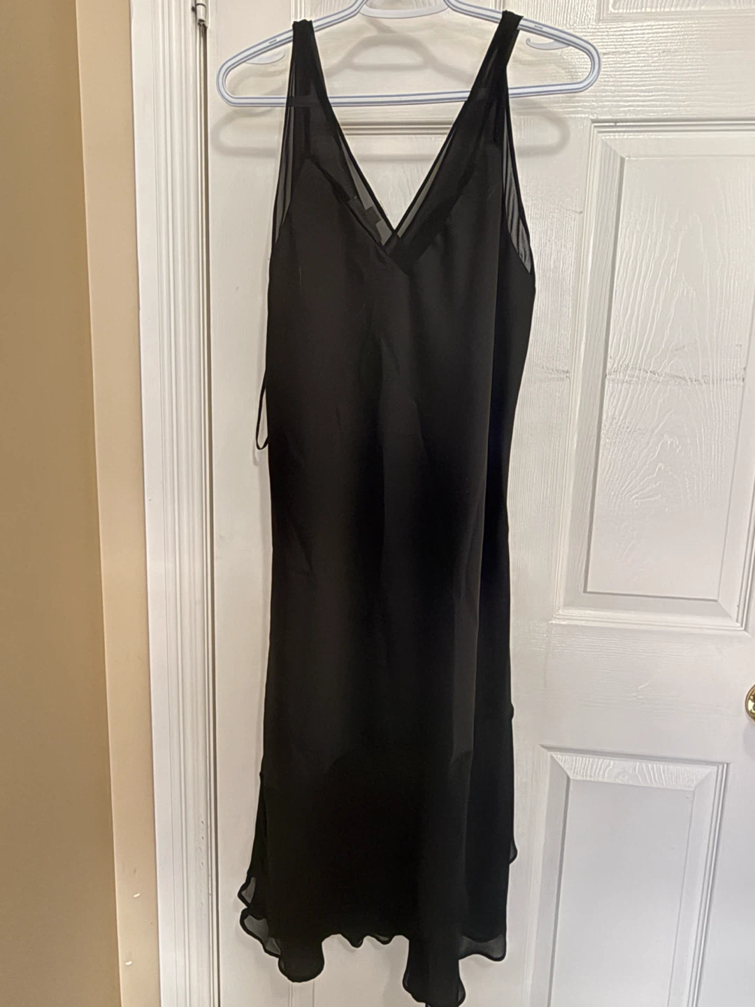 Joe Fresh Black V-Neck Slip Dress - photo 2