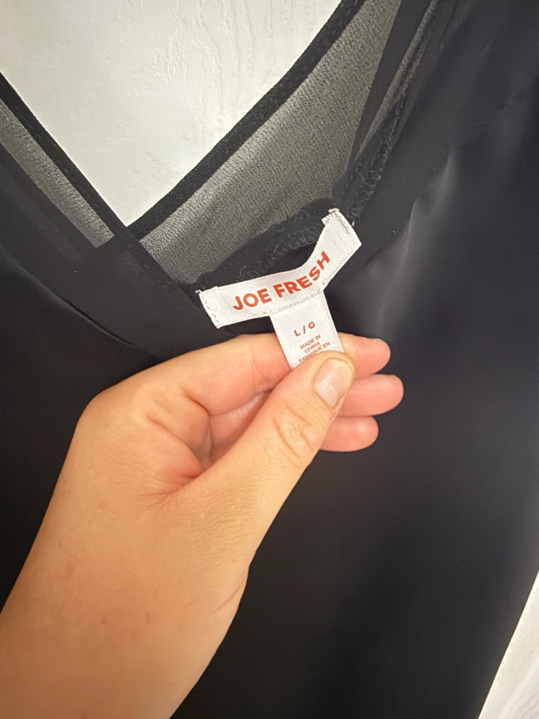 Joe Fresh Black V-Neck Slip Dress - photo 3