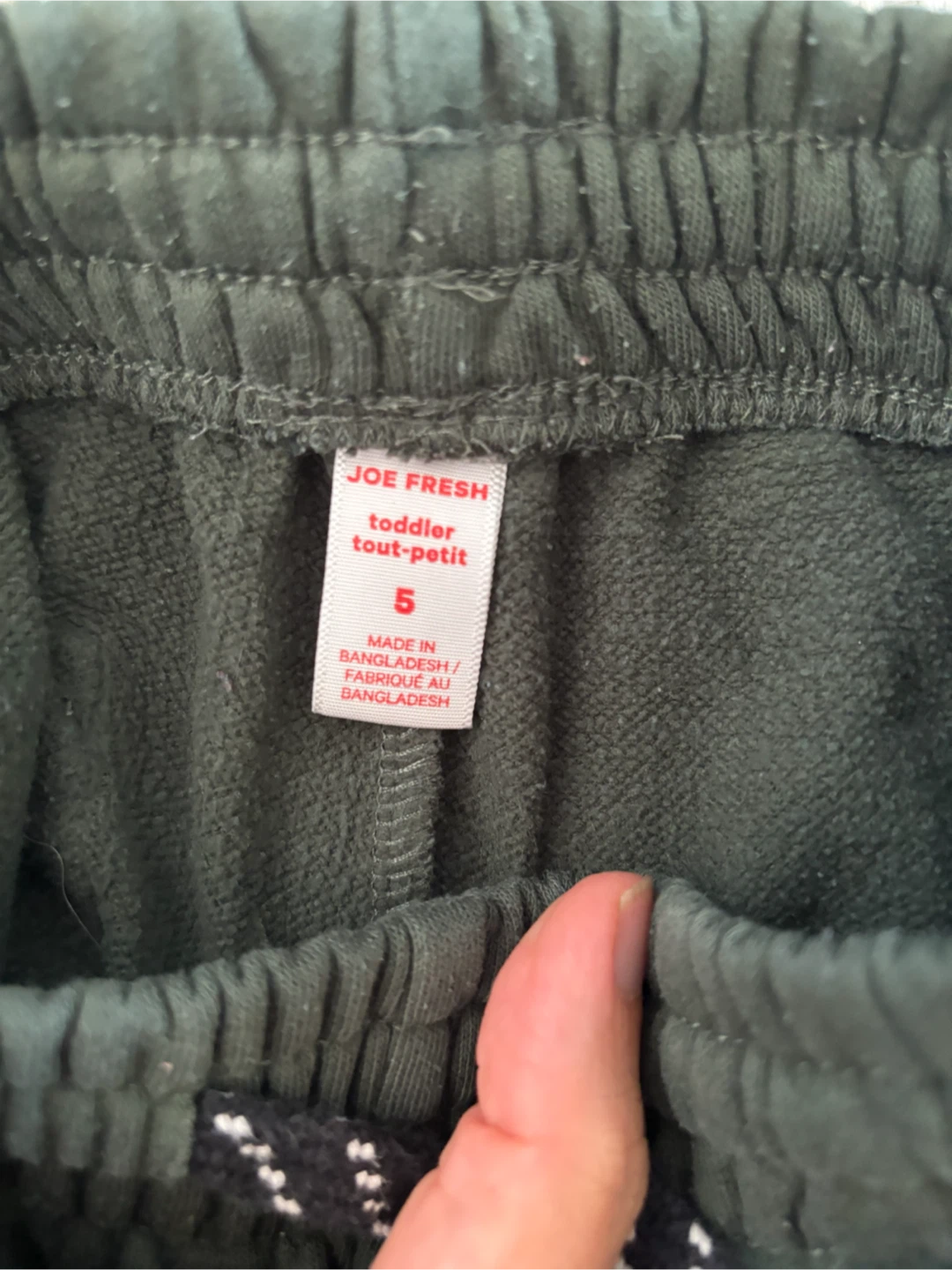 Joe Fresh Toddler Dino Joggers Size 5 - photo 3