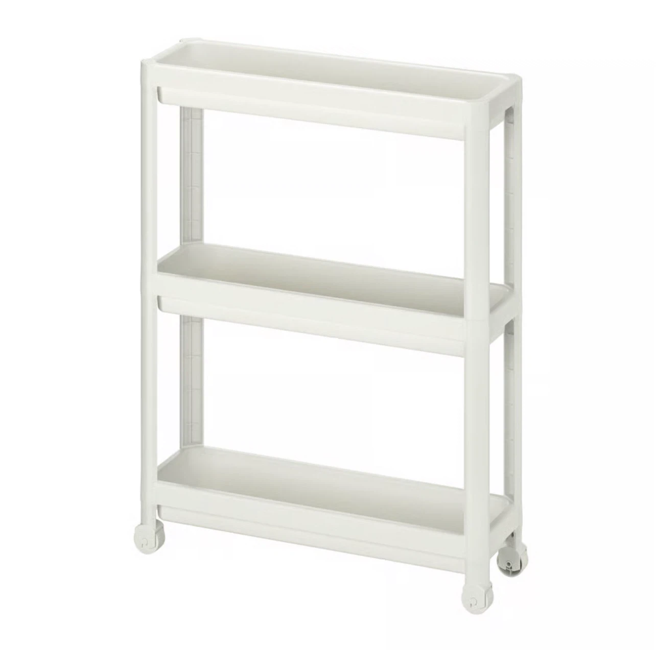 3-Tier Slim Rolling Storage Cart - photo 2
