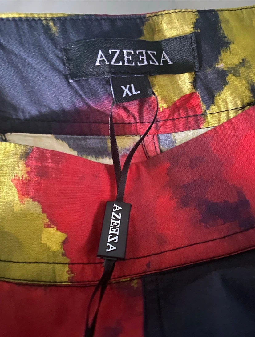 AZEEZA Avani Floral-print Poplin Skirt XL - photo 4
