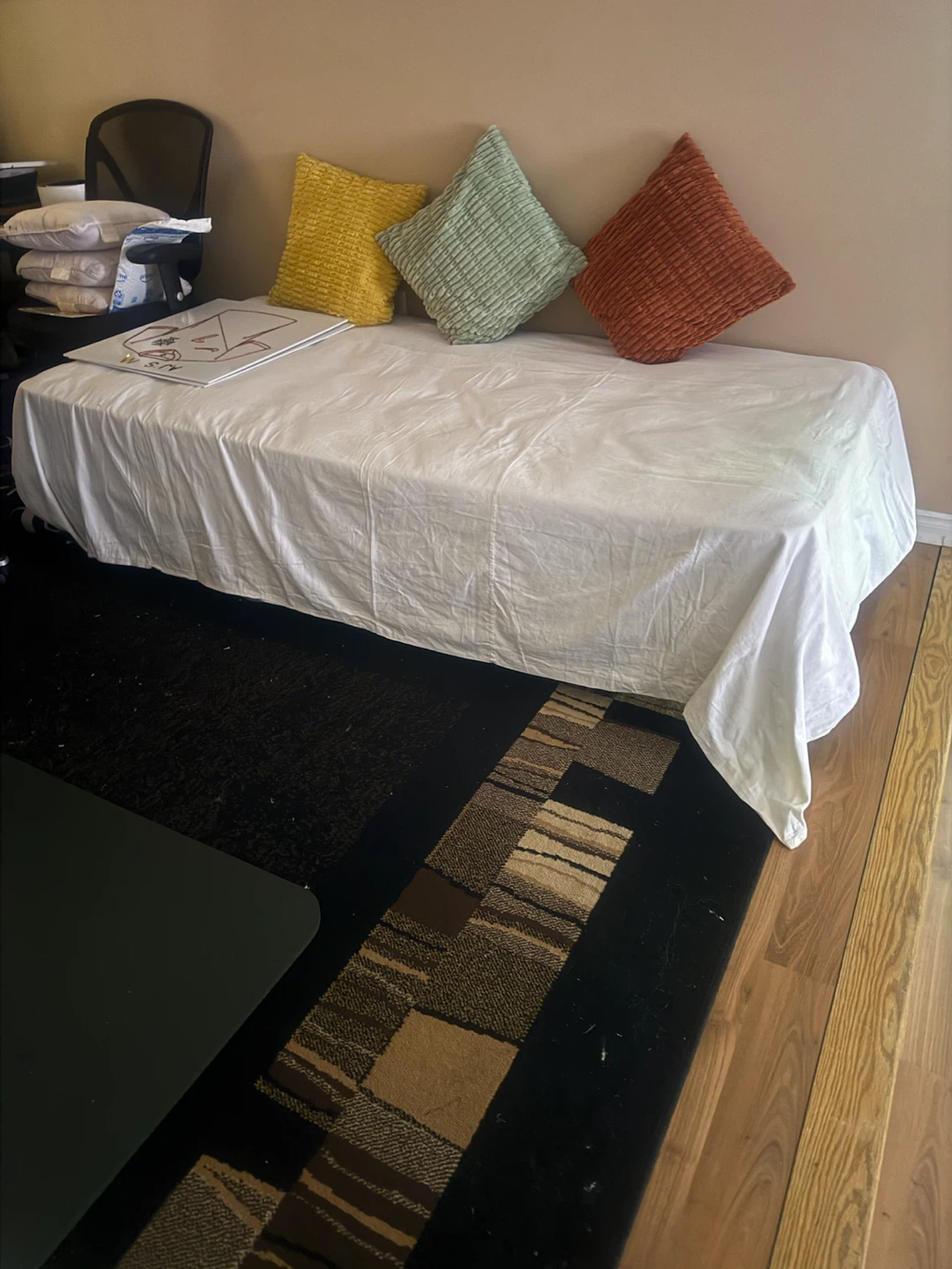 Twin Bed Frame with Mattress - photo 2