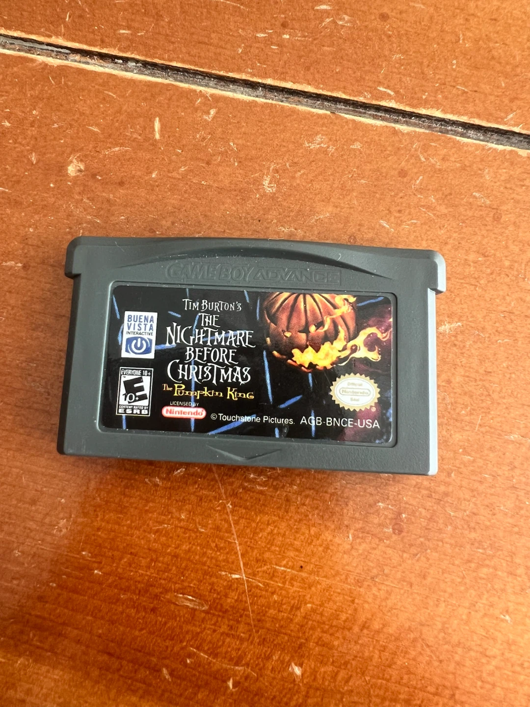 Gameboy Advance- the nightmare before Christmas