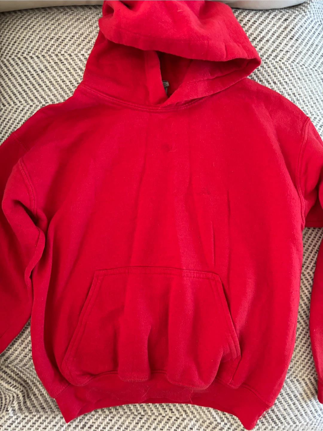 Gildan Heavy Blend Red Hoodie