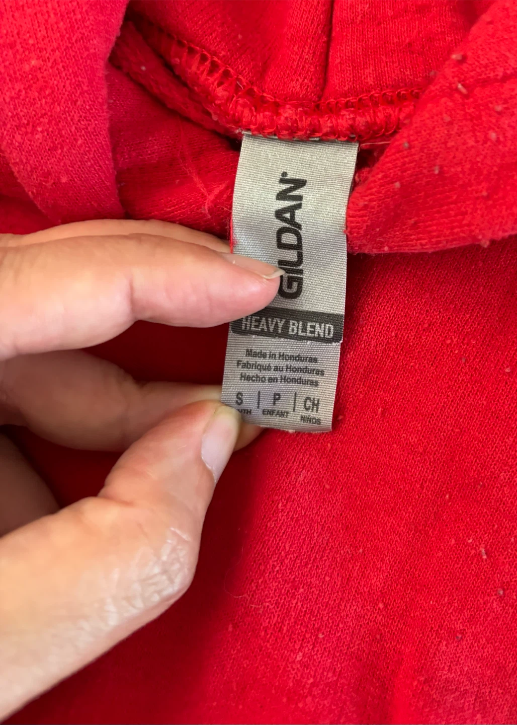 Gildan Heavy Blend Red Hoodie - photo 2