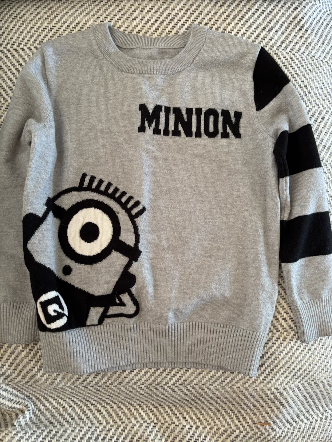 Grey Minion Sweater