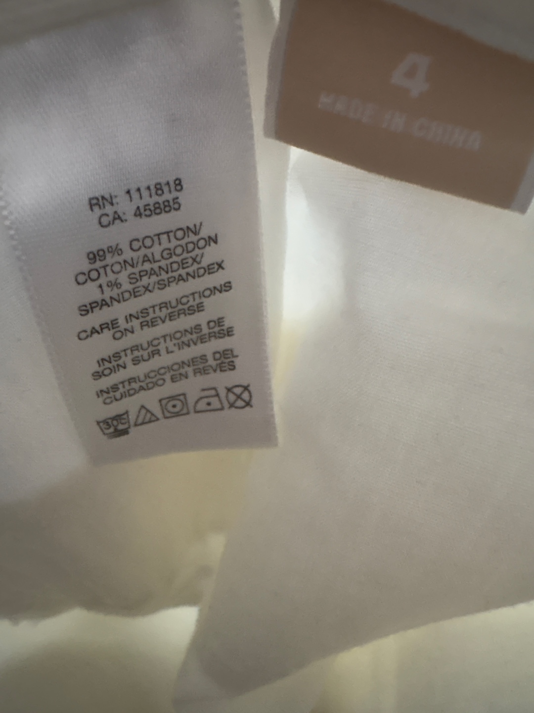 Michael Kors White Wide Leg Jeans Size 4 - photo 3