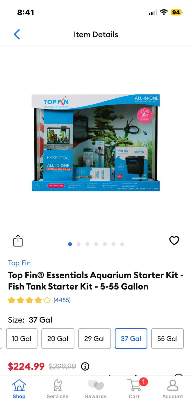 37 Gallon Fish Tank & Tons Accessories - photo 4