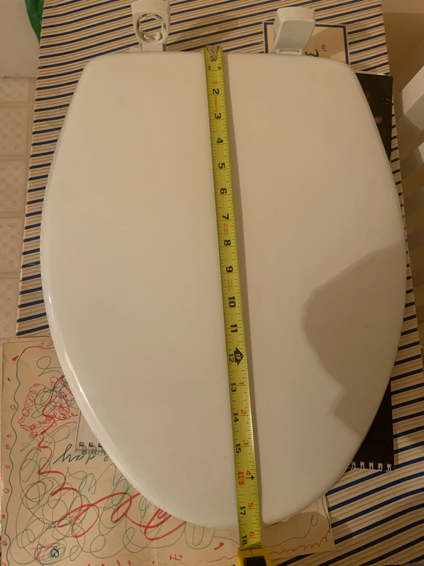 Bemis White Toilet Seat - photo 3