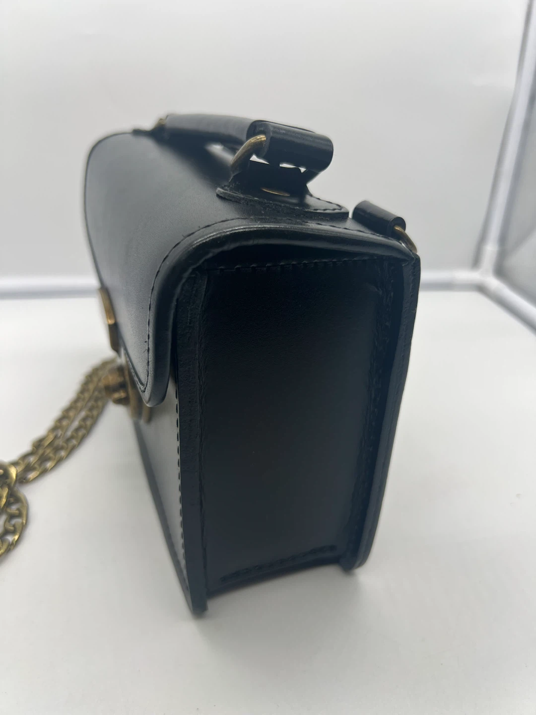 Beara Beara Manju Vintage Style Leather Box Bag - photo 3